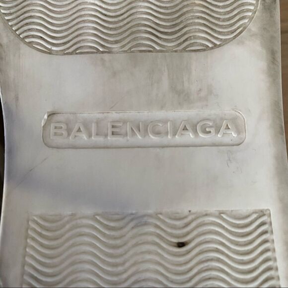 BALENCIAGA-MULTI Colour Panelled Leather High Top - Picture 11 of 16